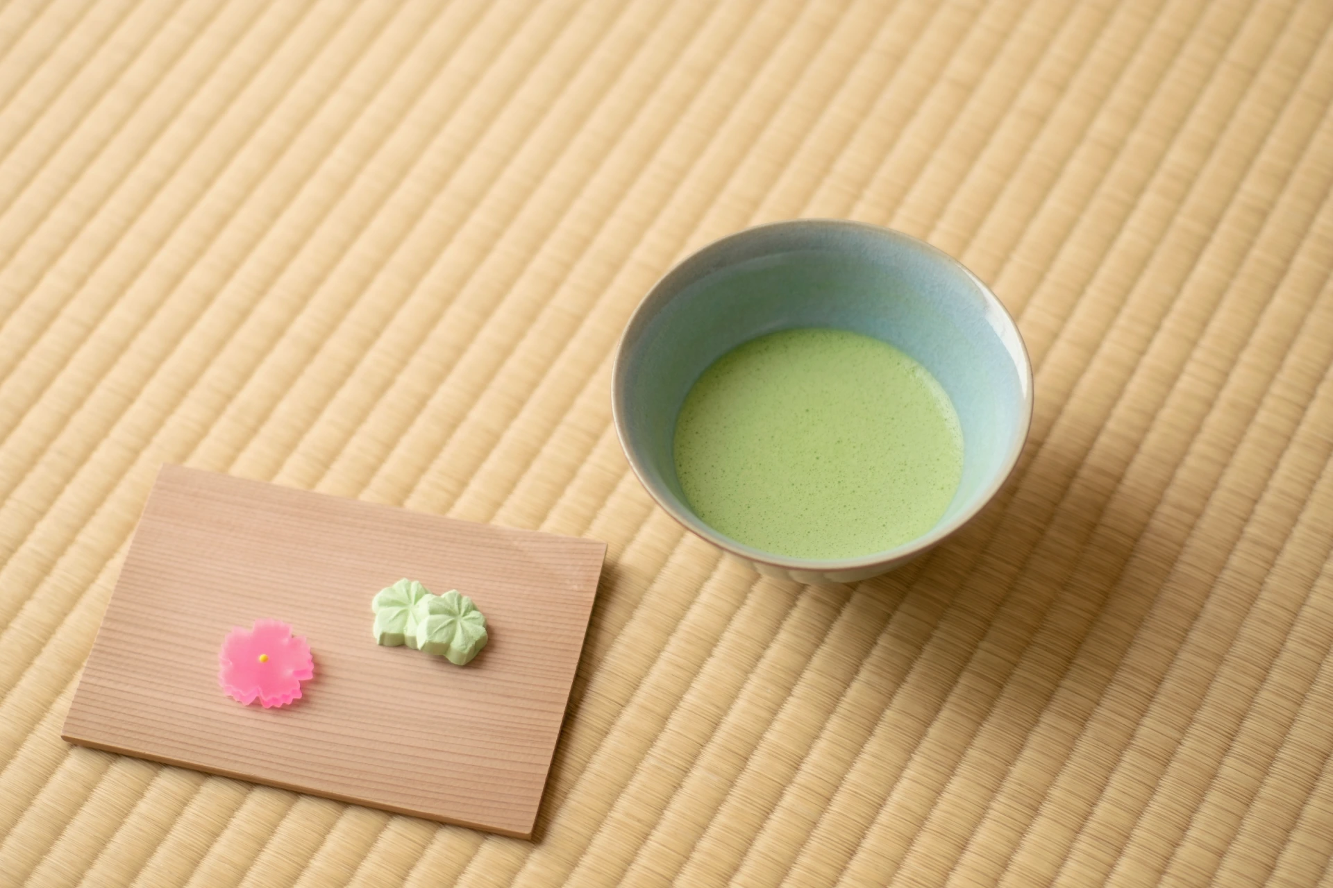 干菓子と薄茶